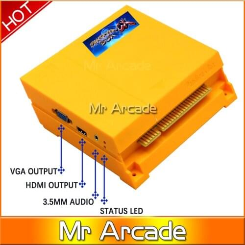 NEW Pandora box cx (2800 in 1) jamma arcade multi game board pcb multigame card crt & vga & HDMI output
