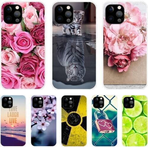 4.7'' For iPhone SE 2020 Case Silicone Clear Bumper Soft Case for iPhone 12 Pro MAX Cover TPU Fundas for iPhone SE 4.0'' 2016