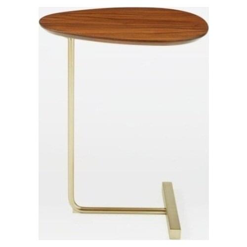 Nordic creative simple oval living room sofa side coffee table bedroom corner few lazy bedside table