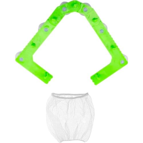 Triangle Drainage Rack with 50pc Disposable Garbage Bag Anti-clogging Sink Drain Hole Trash Strainer Mesh Garbage Bag