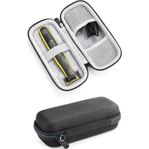 Hard Case Trimmer Shaver Pouch Travel Organizer Carrying Bag for philips One Blade QP2520/90 QP2520/70 QP2630/70 M76F