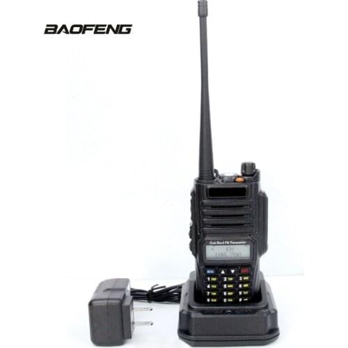 Baofeng UV-5RWP Waterproof Ham Transceiver IP65 Interphone VHF/UHF 136-174/400-520MHz Dual-Dand Two-way Radio