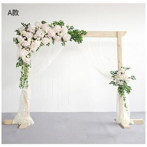 White with green grass Wedding Flower Wall roses with hydrangea Artifical Silk Flower Backdrop Wedding Decoration