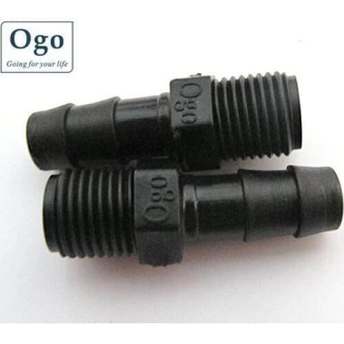 OGO Black NPT 1/4"X3/8" HHO Direct Connection