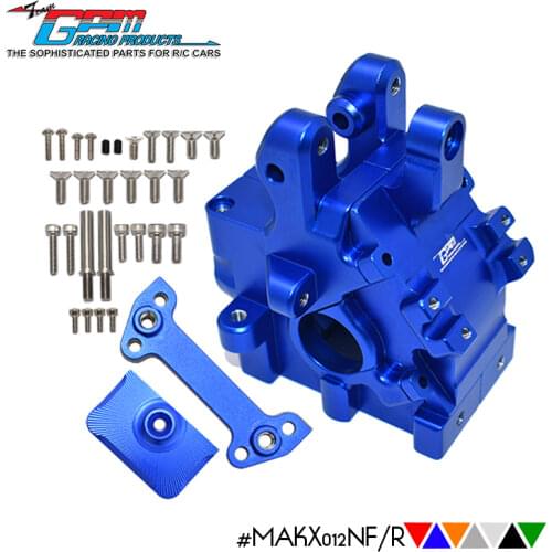 GPM Aluminium Front Gearbox Transmission Gear Case Set for 1/5 ARRMA KRATON 8S ARA110002T1 ARA110002T2