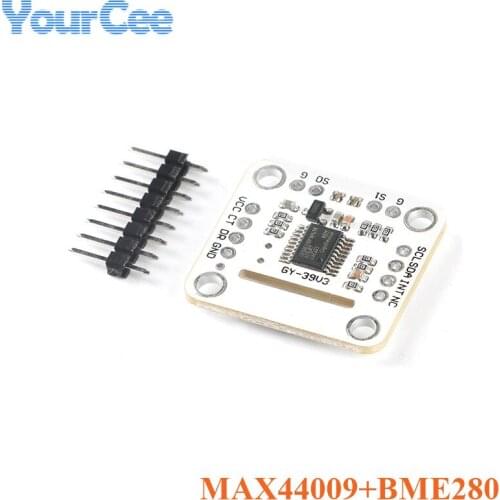 GY-39 MAX44009 BME280 Pressure Sensor Temperature Humidity Atmospheric Light Intensity Environmental Sensor Module