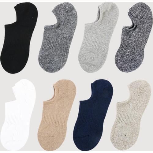 DONG AI cotton socks terry heel non-silp thick mens socks hygroscopic porous high elasticity warm to wear heat resistance