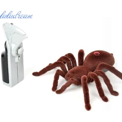 Remote Control Infrared Spider Toy Simulation Spider Animal Control Toys Children Christmas Gift