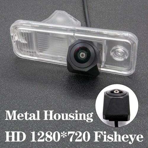 HD 1280*720 Fisheye Metal Housing Car Rear View Camera For Hyundai Grandeur (HG) Sedan 2011 2012 2013 2014 2015