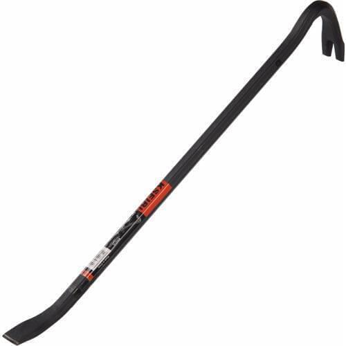 KSEIBI 24" Inch 600x18 mm Professional Grade Crow Bar Steel Nail Puller Paint Lid Lifter Trim Carpenter Pry Wrecking Bar #284770