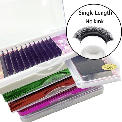 MASSCAKU Easy Fanning False Eyelash Extensions Makeup Faux Cils Lashes Building Extensions 0.05/0.07 Blooming Eyelashes