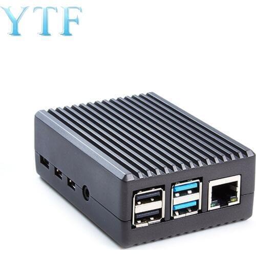 Raspberry Pi 4B Metal Heat Sink Housing Shell Motherboard In Aluminum Alloy Parts