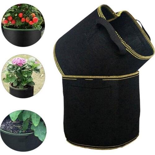 Grow Bags Grow Bag Ventilation Long Lasting Oxidation Resistance Breathable Plant Growing Container for Balconies Plant Grow Bag