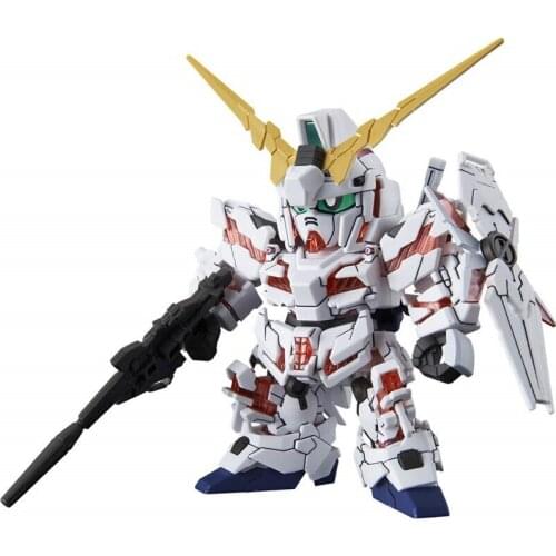 Bandai SD Gundam SDCS Assembled Model Toy SDSC12 Unicorn Destruction Mode 8cm Unicorn Gundam Destroy Mode