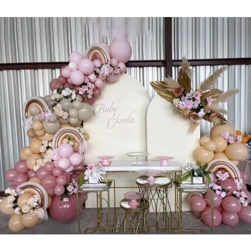 155pcs Party Backdrop Balloons Set DIY Arch Garland Kit Wedding Birthday Decoration Baloon Accessories Globos Supplies Kids Gift