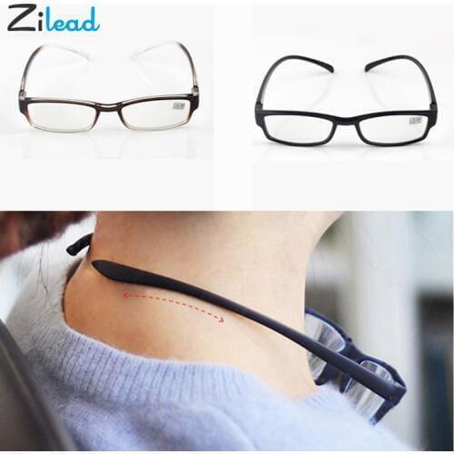 Zilead Unbreakable Comfortable Light Comfy Stretch Reading Glasses Presbyopia Men Women 4.0 3.5 3.0 2.5 2.0 1.5 1.0 Read Oculos