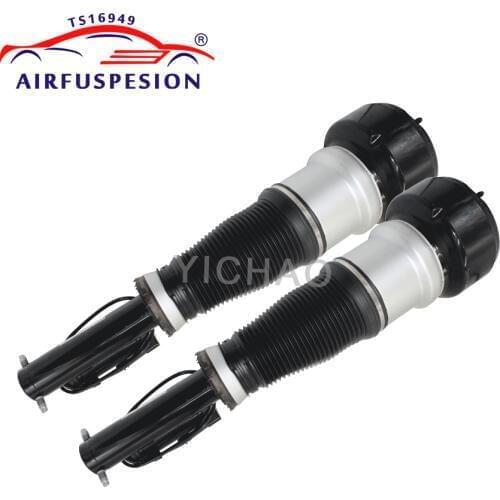 Pair For Mercedes W221 S-CLASS Front Airmatic Air Suspension Shock Strut 2213204913 2213205113 2213209313 2007-2012