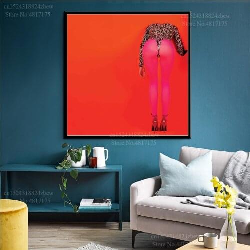 St. Vincent Poster Rapper Singer Music Album Masseduction Canvas Painting Wall Art Posters and Prints Home Decor