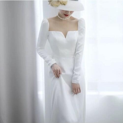 Princessally Long Sleeve Wedding Dresses