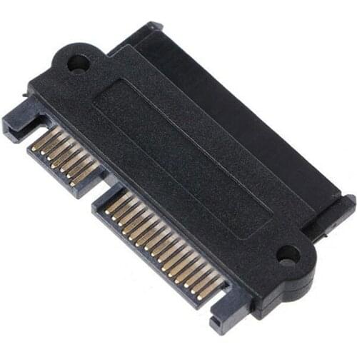 Professional SFF-8482 SAS 22 Pin to 7 Pin + 15 Pin SATA Hard Disk Drive Raid Plug Adapter