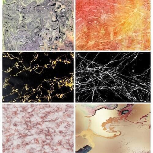 SHENGYONGBAO Art Fabric Photography Backdrops Props Colorful Marble Pattern Texture Photo Studio Background 20915DLS-06