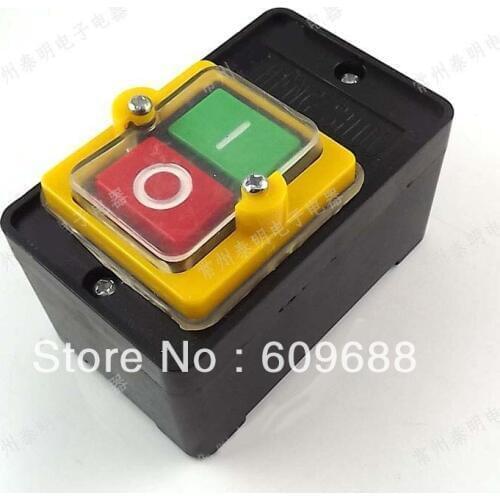 ON/OFF Water Proof Push Button Switch KAO-5 / BSP210F-1B 10A 380V PushButton,latching Switch