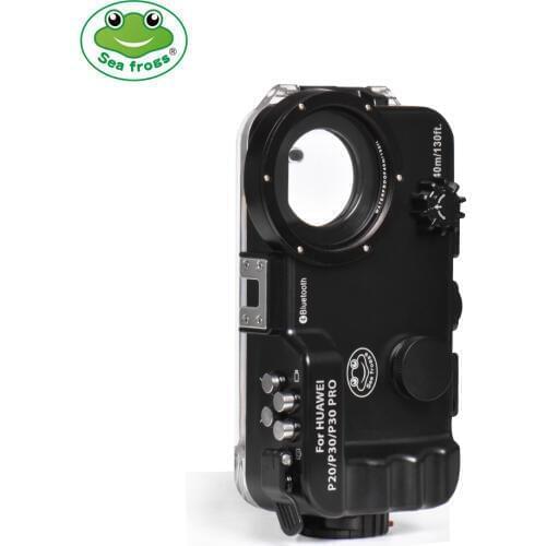 Seafrogs New For Huawei P20/P30/P30pro Waterproof Housing Professional Diving Underwater Photography 40M Phone Accessrories Case