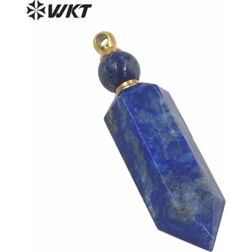 WT-P1463 Hot populared natural spirit quartz point perfume bottles fashion women gift raw stone perfume bottle in bullet shape