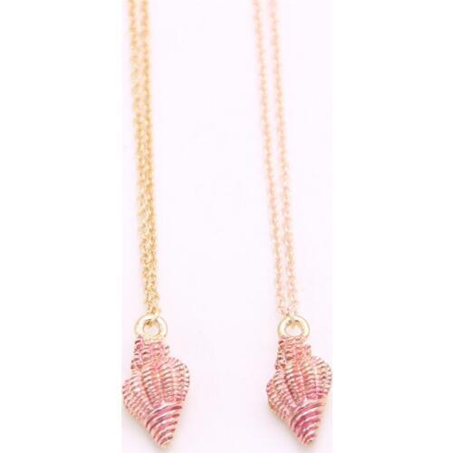 Sea snail pendant necklace Mini sea snail pendant necklace designed for women