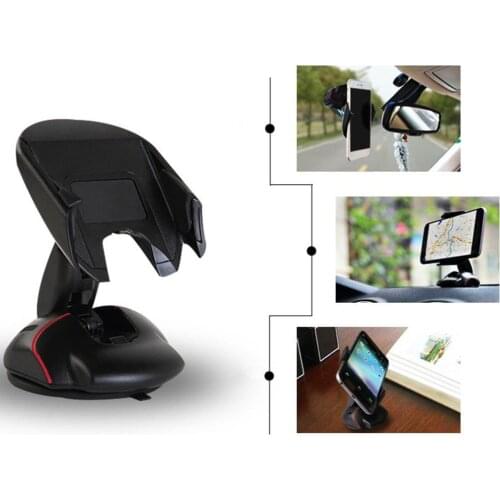Car Phone Holder Car Bracket Mobile Navigation Bracket Silicone Suction Cup Mobile Phone Holder Bracket Deformation