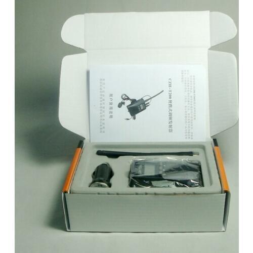 Free Shipping LCD CZH-T200 0.2Watt Portable FM Transmitter Stereo Power Broadcast 87~108MHz