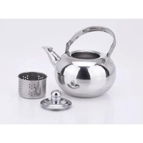 Stainless Steel Tea Kettle Teapot Indoor Outdoor Induction Stovetop Safe