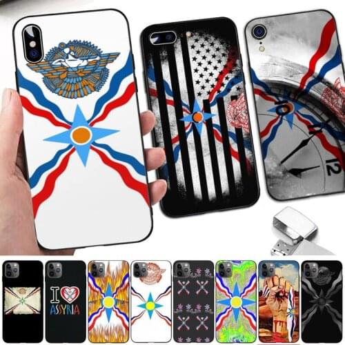 Yinuoda Assyria Australia flag Assyrian Phone Case for iPhone 11 12 pro XS MAX 8 7 6 6S Plus X 5S SE 2020 XR case