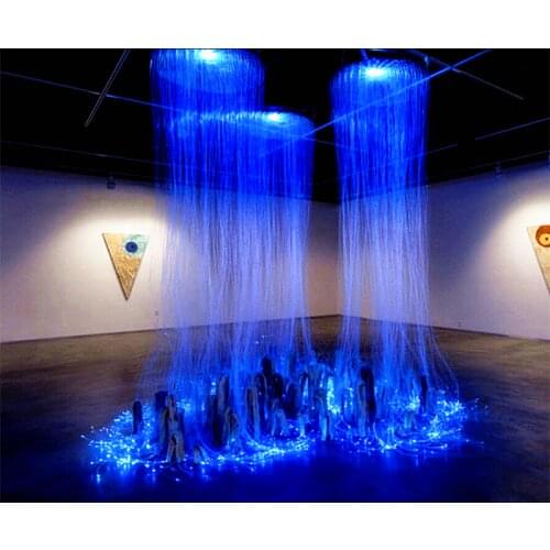 Decoration led fiber optic modern chandelier