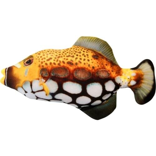 30CM Pet Cat Toy USB Charging Electronic 3D Fish Dancing Moving Cats Toy Interactive Gifts Cat Chewing Playing Supplies