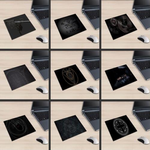 XGZ Laptop Square Mouse Pad Mechanical Construction Round Dock PC Mat Digital Accessories Pattern Rubber Non-slip Universal