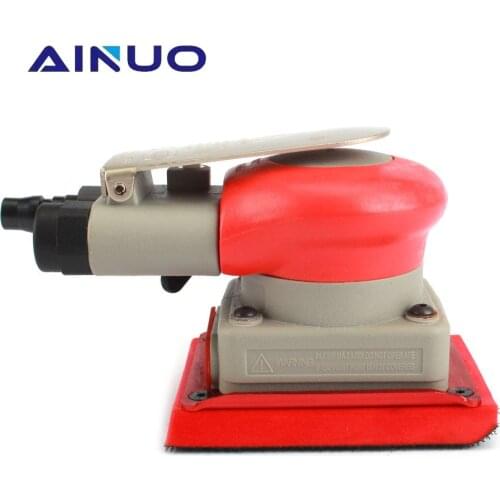 1/4" Pneumatic Sander Polisher Polishing Grinding Random Orbital Palm Machine Grinder 12000RPM for Car Beauty