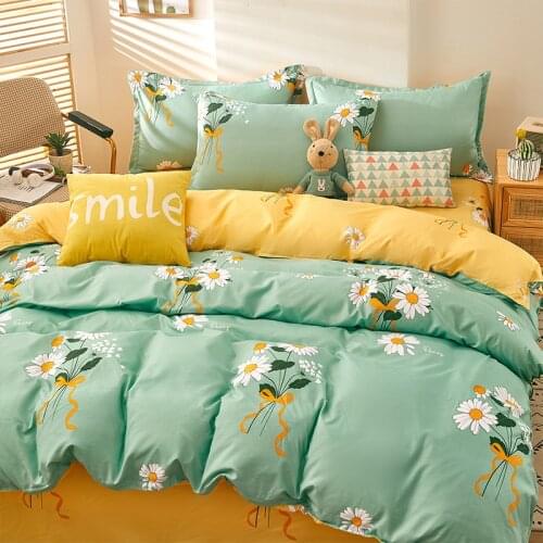 Duvet Cover One-Piece Student Dormitory Single Double Duvet Cover Quilt Cover Winter bedding set duvet cover set