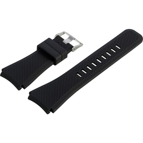 Silicone Bracelet Strap Watch Band For Samsung Gear S3 Frontier Classic L Size