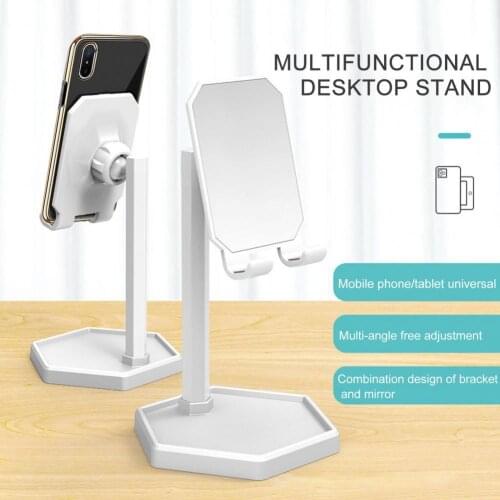 Universal Phone Holder Bracket Adjustable Desktop Holder for Mobile Phone Tablet Stand Holder Bracket Mobile Phone Stand