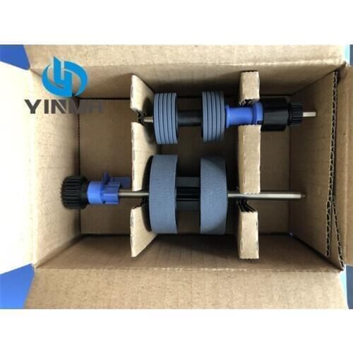 1 Set Scanner Pickup Roller Exchange Tires for Epson WorkForce DS-DS530 570 770 535 775 780N Tire Kits B12B819041 B819041-0041