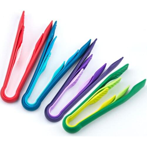 3Pcs Plastic Kitchen Tongs Serving Cooking Tongs For Barbecue Cooking Salad Grilling Frying Kitchen Utensils