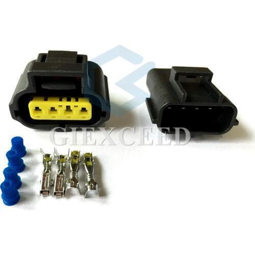 4 Pin 178399-2 184046-1 Throttle Sensor Plug 1JZ-GTE 2JZ-GTE 1UZ 3SGE TPS Wire Socket Female Male Connector For Toyota