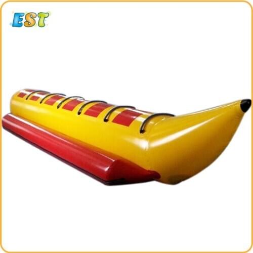 Free Shipping 6 seats flyfish sea games inflatable flying water banana boat inflatable flying fish