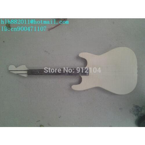 Free shipping new Big John unfinished connecting electric guitar in natural with alder body without paint F-1993