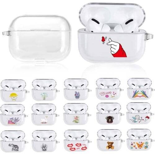AirPods Case for Apple Airpods Pro A2084 A2083 Drop-proof Silicone Protective Cover Cartoon Wireless Bluetooth Earphone Case