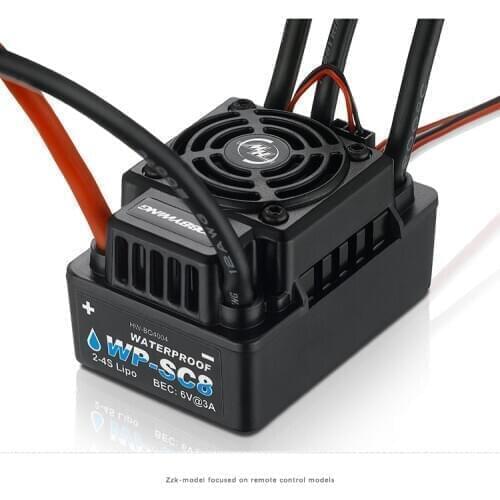 Hobbywing EZRUN Wp-Sc8 120a Short Card Brushless Esc, Super Waterproof