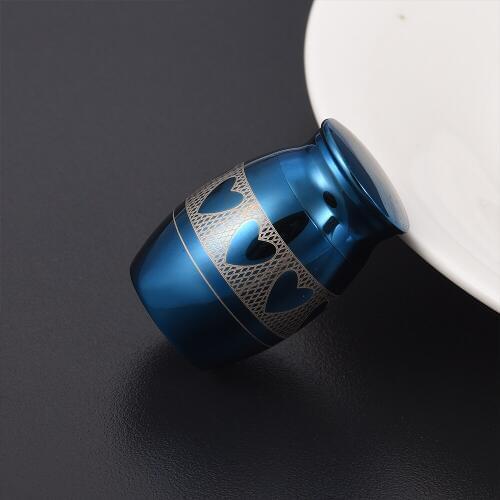 5 Colors Cremation Urn locket With Heart Engravable Pet Cremation Keepsake Funeral Casket 3 Size Small Medium Large Free Ship