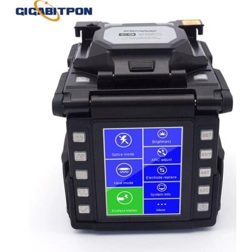 Multilingual American Conway C10 two-in-one ARC fusion splicer 6 motor core aligning fiber end face fusion splicer