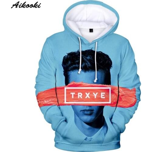 Singer Troye Sivan 3D Hoodies Men Women Autumn Warm Hoodie Harajuku Fashion Casual Sweatshirts Troye Sivan Print Mens 3D Hoodies